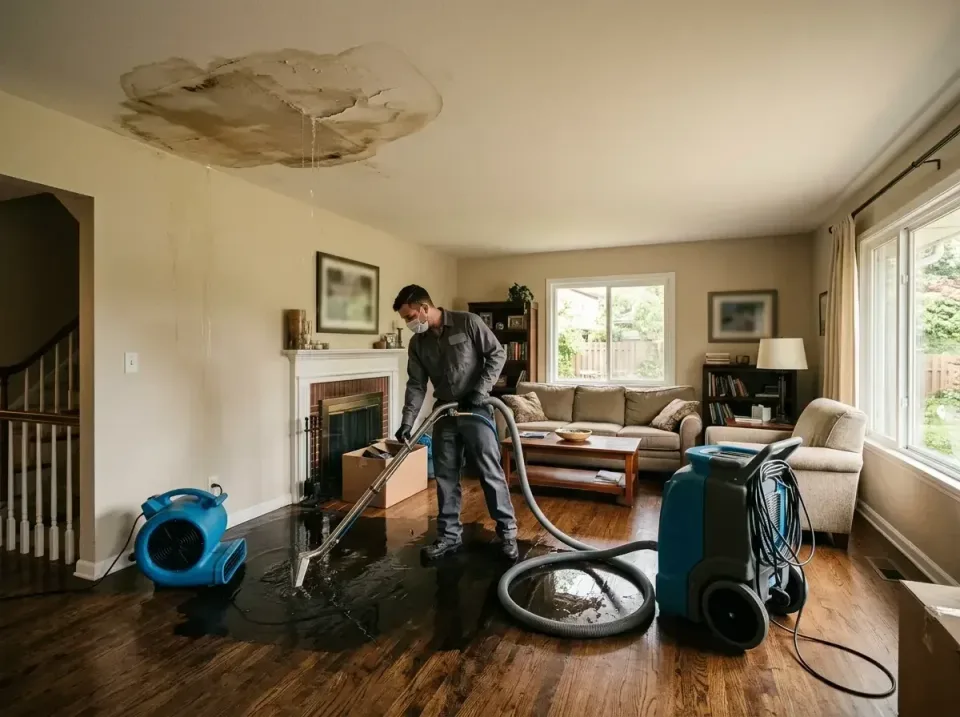 attic-pipe-burst-ceiling-drip-008 — frequently asked questions, Water Damage Restoration & Carpet Care in Cape May Court Hou…
